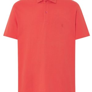 Polo Hombre Manga Corta Algodón Piqué Liso - Salmón 0108_93