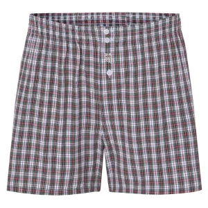 Calzoncillo Bóxer Hombre Algodón Tela Cuadros - Verde 6316_40