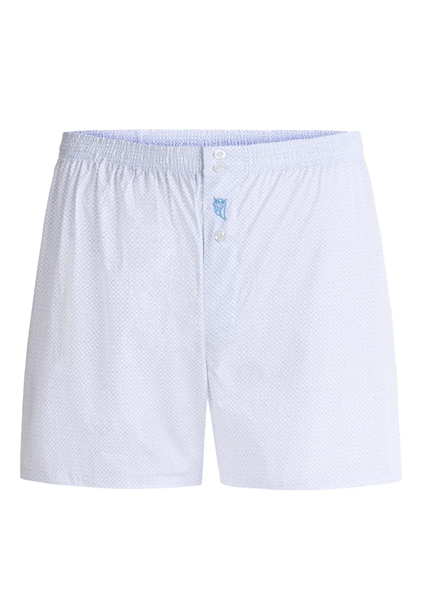 Calzoncillo Bóxer Hombre Algodón Tela Estampado - Celeste 6319_30 – Image 2