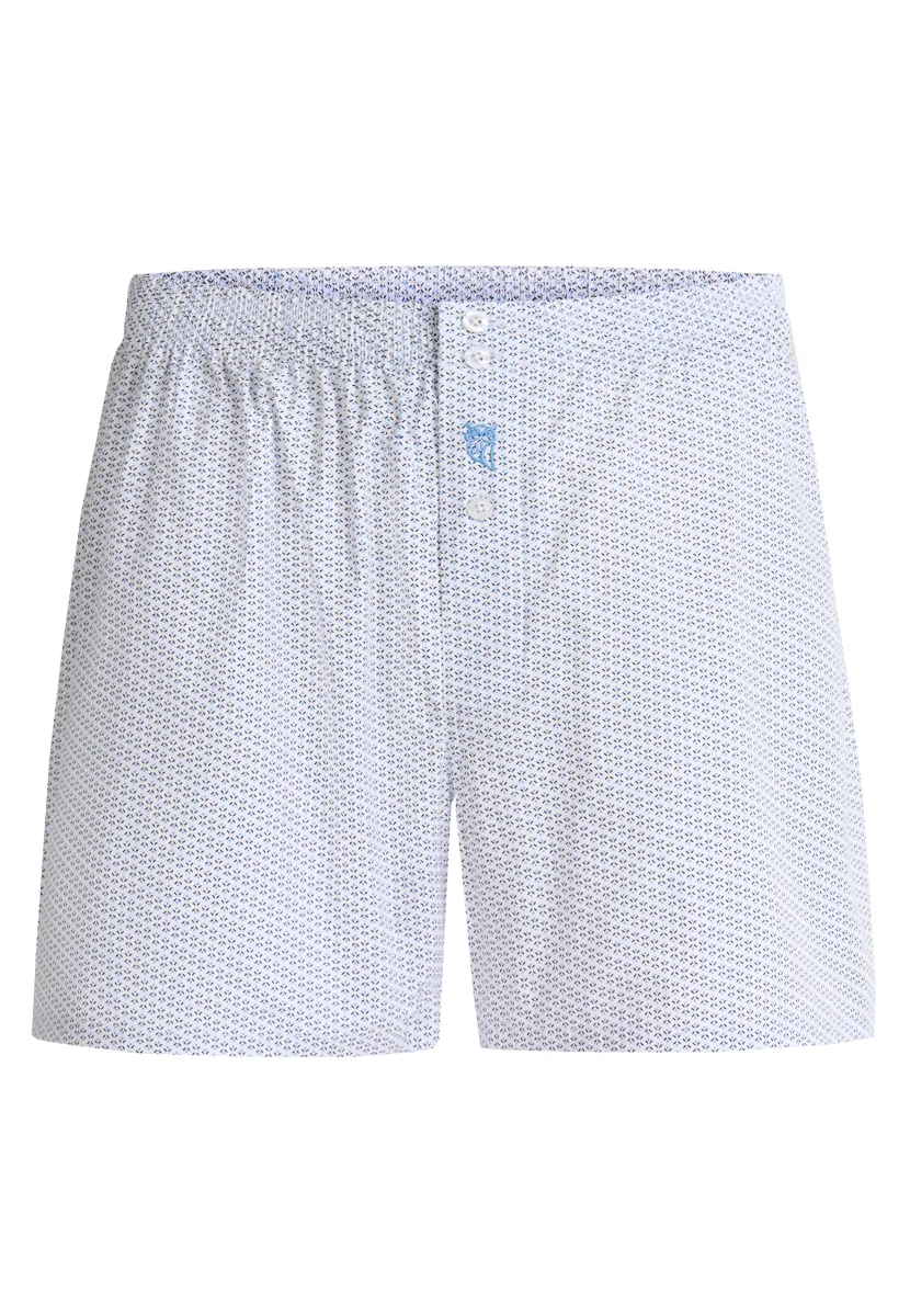 Calzoncillo Bóxer Hombre Algodón Tela Estampado - Celeste 6320_30 – Image 2