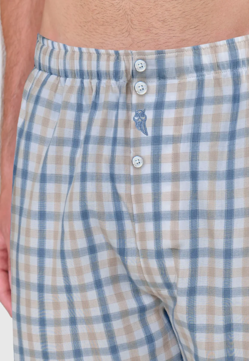 Calzoncillo Bóxer Hombre Algodón Popelín Cuadros - Verde 6935_44 – Image 5