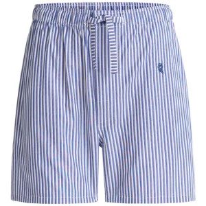 Pantalón Pijama Hombre Corto Popelín Cuadros - Gris 8547_20