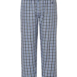 Pantalón Pijama Hombre Largo Algodón Popelín Cuadros - Azul 8922_39