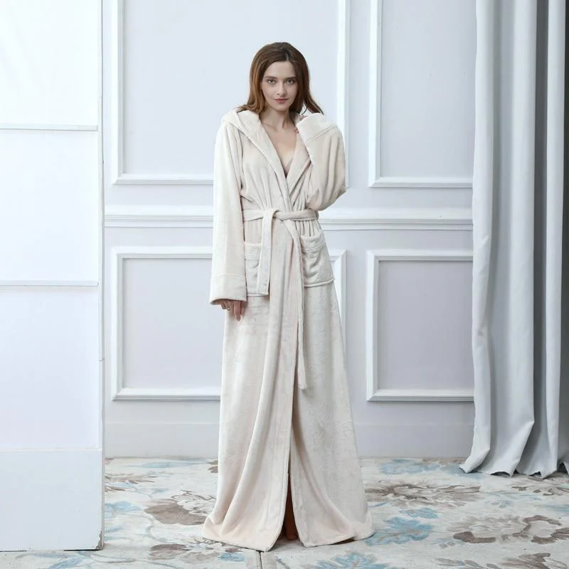 Robe de Chambre Femme Blanche – Image 3