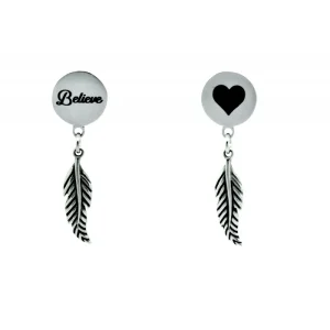Boucles d'oreilles "Crois en toi"