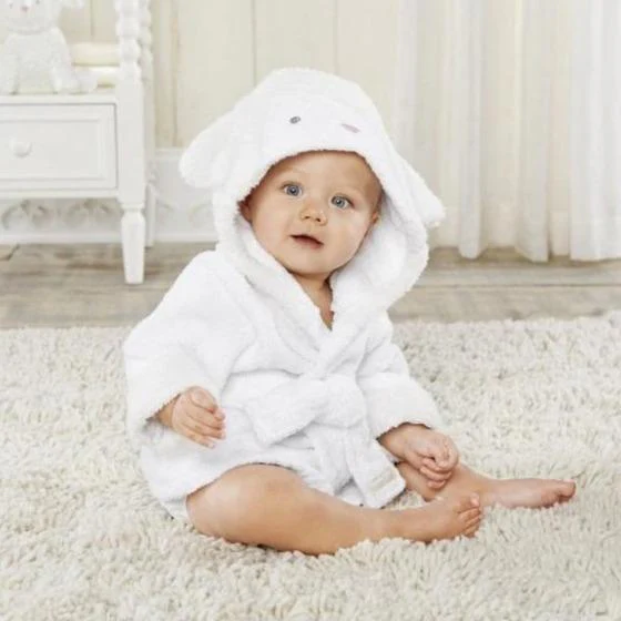 Peignoir Bébé Agneau – Image 2