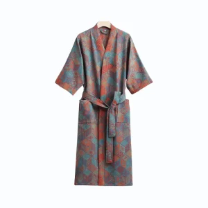 Peignoir Kimono Coton Femme
