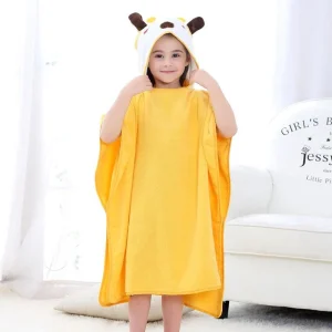 Poncho Garçon Girafe