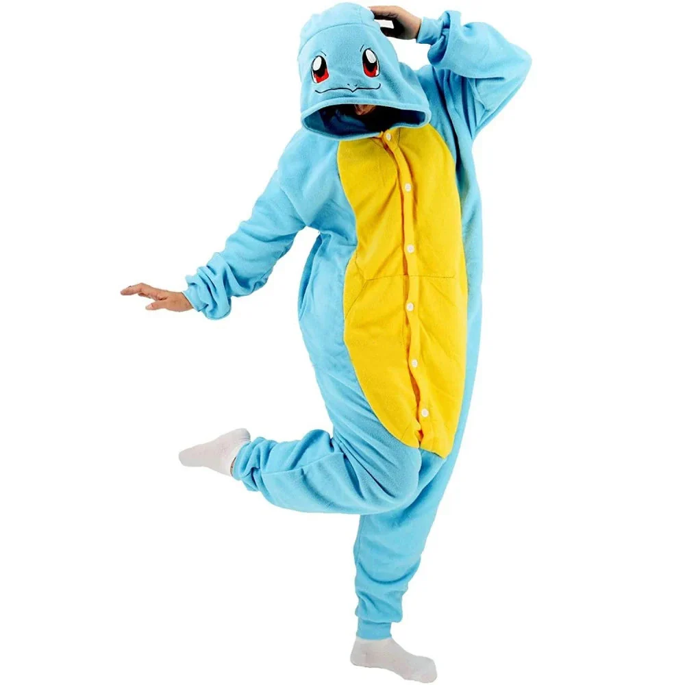 Combinaison Pyjama Pokémon Carapuce Bleu Tortue Polaire – Image 3
