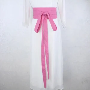 Ceinture Obi Rose Large Style Kimono Yukata Femme