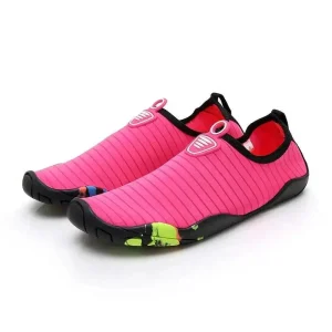 Chaussures Aquatiques Femme Rose - Plage et Piscine