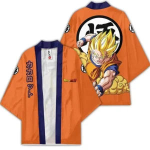 Kimono Dragon Ball Goku Super Saiyan Orange Unisexe