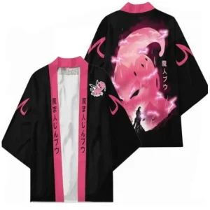 Kimono Dragon Ball Z Majin Buu Noir et Rose