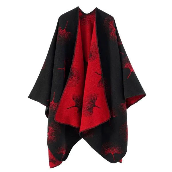 Poncho Motifs Coton Bariolés – Image 7