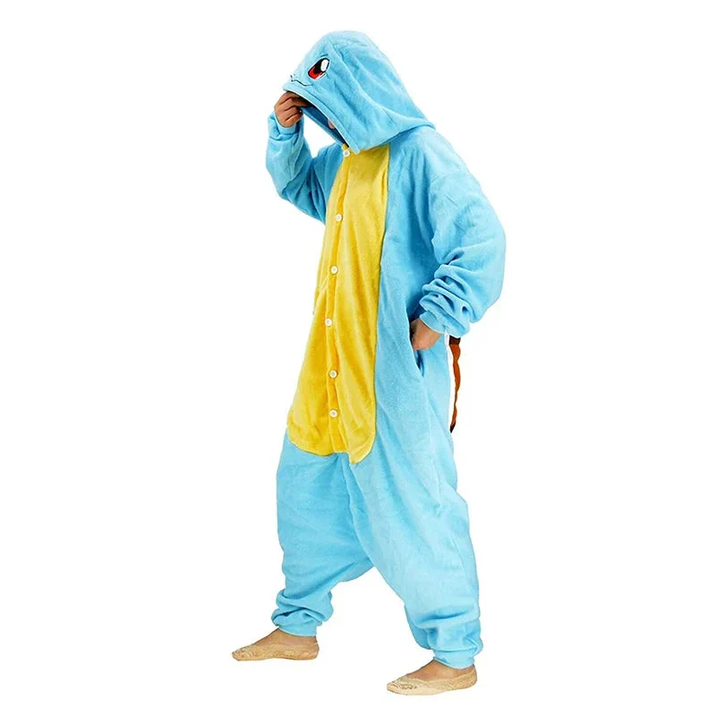 Combinaison Pyjama Pokémon Carapuce Bleu Tortue Polaire – Image 5