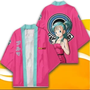 Kimono Dragon Ball Bulma Rose - Design Capsule Corp