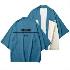 Kimono Pokémon Bleu - Poké Ball - Unisexe Adulte