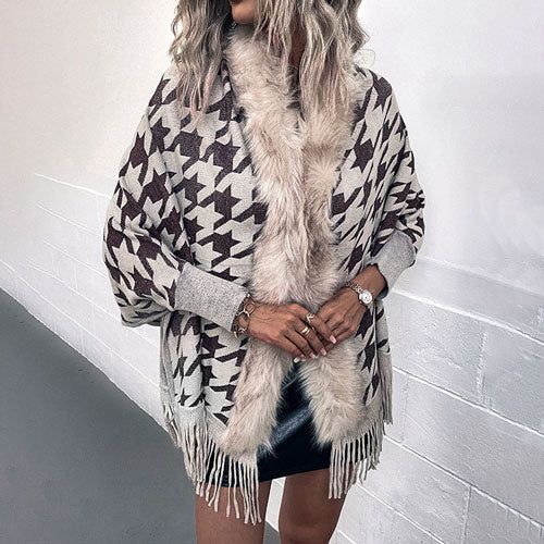 Manteau Poncho Hiver – Image 9