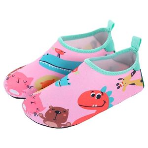 Chaussures Aquatiques Enfant Rose Motif Animaux