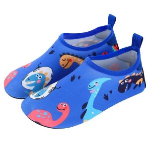 Chaussures Aquatiques Bleues Enfant Motif Dinosaure