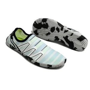 Chaussures Aquatiques Antidérapantes Bleu Blanc Unisexes