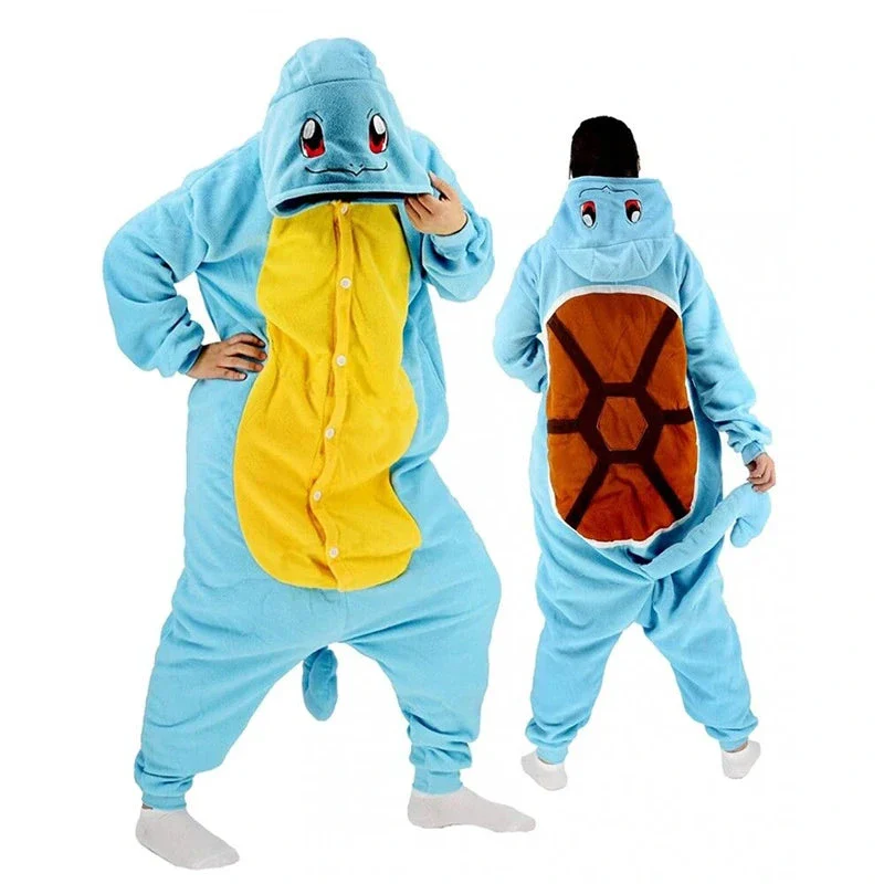 Combinaison Pyjama Pokémon Carapuce Bleu Tortue Polaire – Image 7