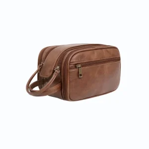 Trousse de Toilette - Homme / Cuir