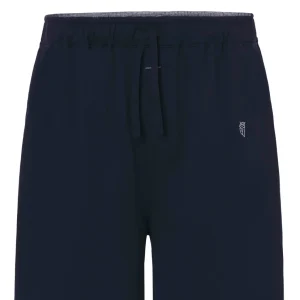 Pantalón Pijama Hombre Corto Punto Liso - Azul 9403_39