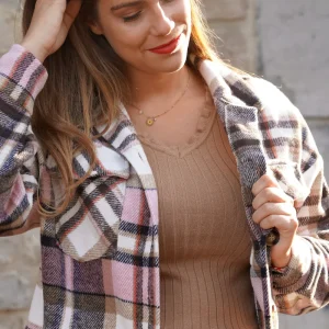 -40% Chemise flanelle à carreaux