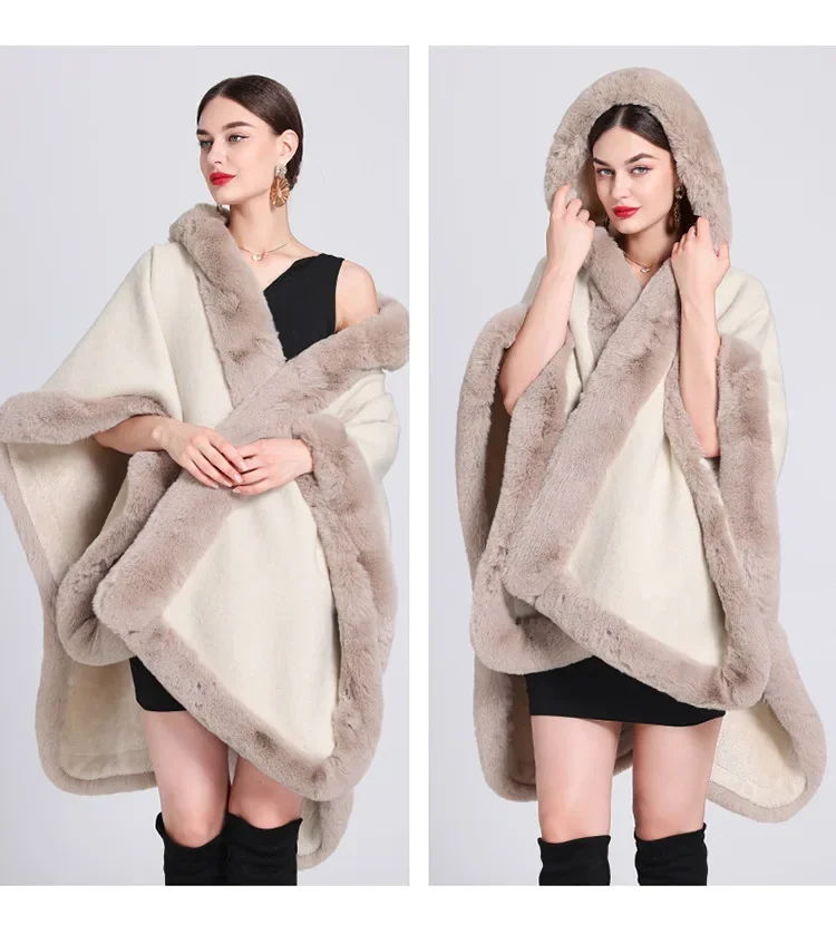 Cape Beige Femme – Image 4
