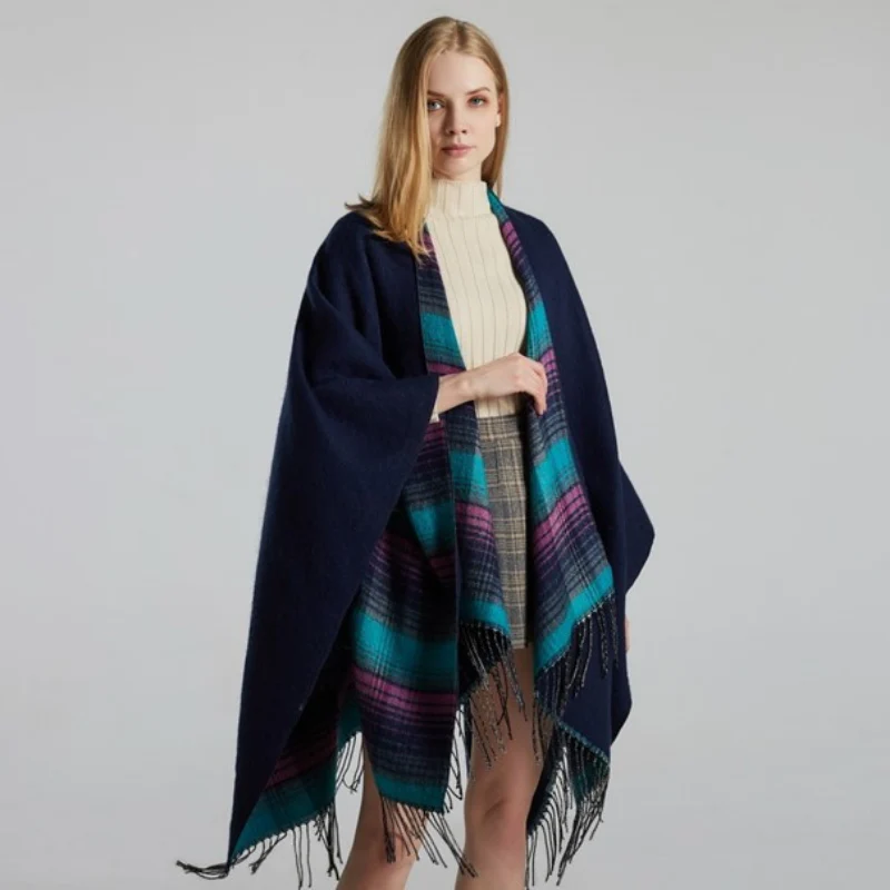 Cape Carreaux Femme – Image 4