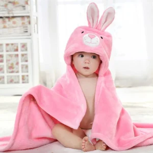 Cape de Bain Bébé Lapin