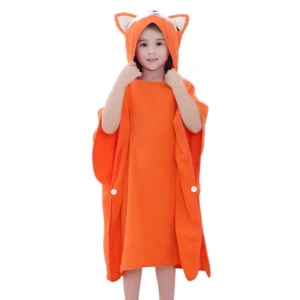 Cape de bain enfant
