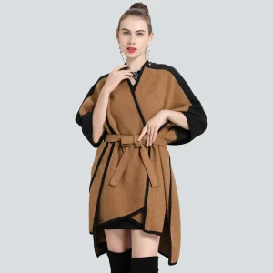 Cape Femme avec Ceinture