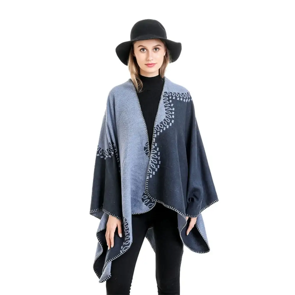 Cape Poncho De Femme Hiver – Image 3