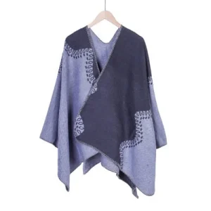 Cape Poncho De Femme Hiver