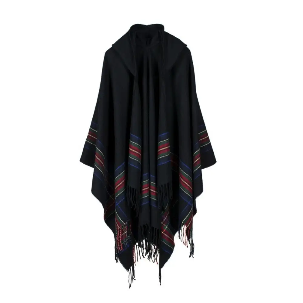 Cape poncho femme hiver – Image 2