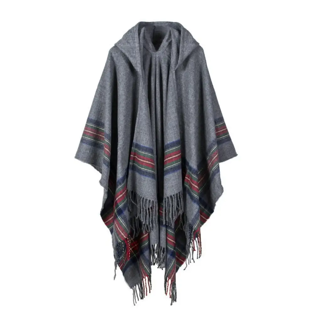 Cape poncho femme hiver – Image 3