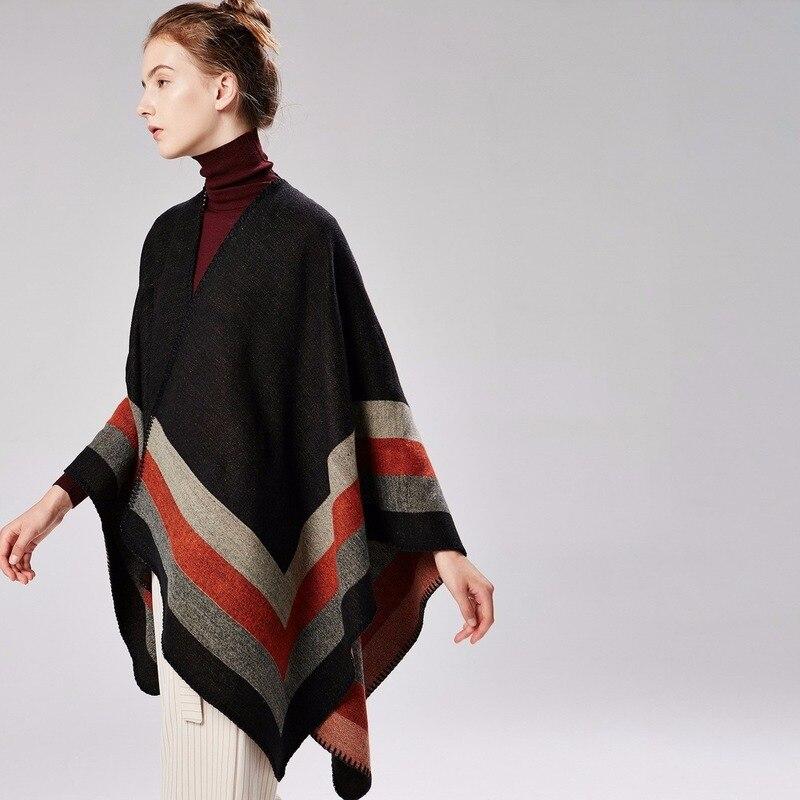 Cape Poncho Femme Hiver – Image 6