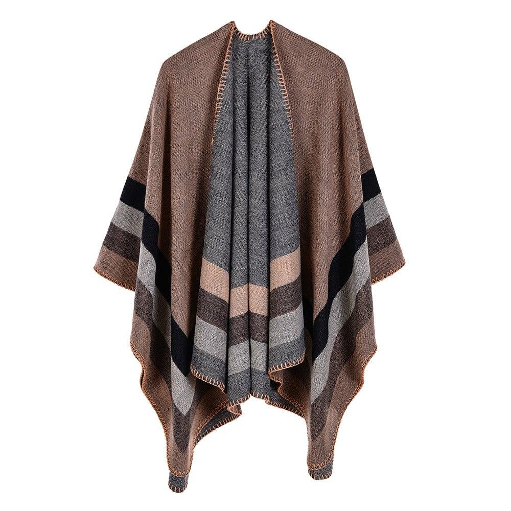 Cape Poncho Femme Hiver – Image 7