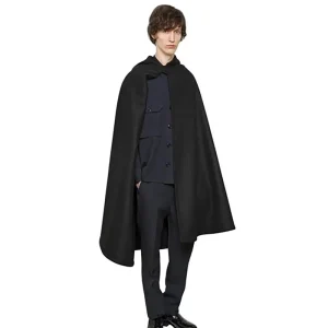 Cape poncho homme