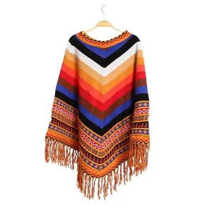 Capes ponchos châle pour femme