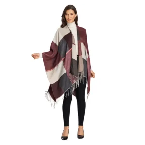 Capes ponchos châles femmes