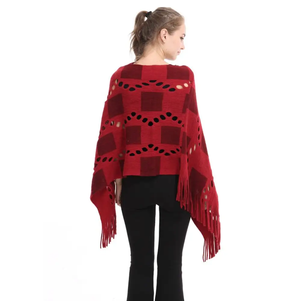 Châle Poncho Pour Femme – Image 6
