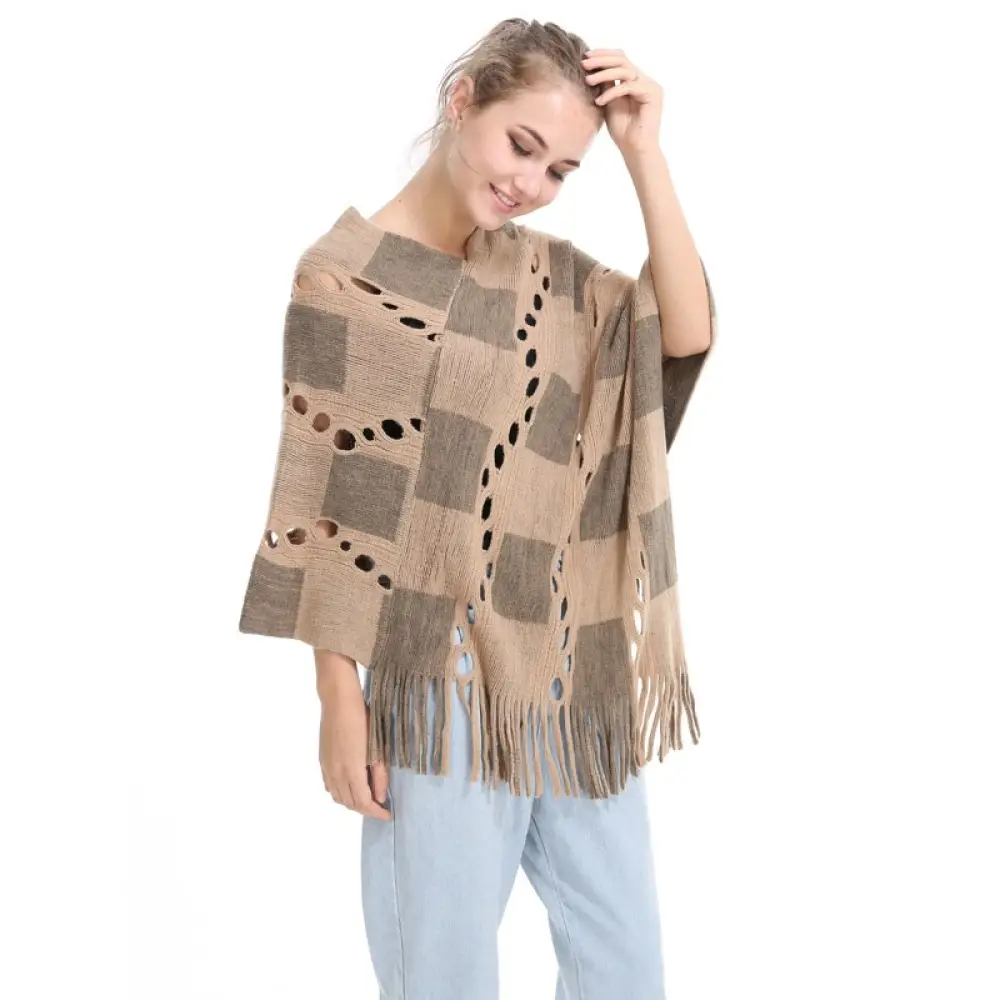 Châle Poncho Pour Femme – Image 2