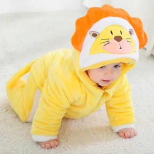 Combinaison Pyjama Lion Soleil Bébé