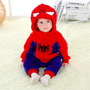 Combinaison Pyjama Spider-Man Bébé