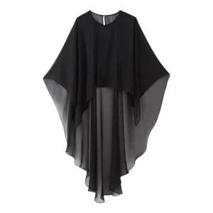 Femme vêtements cape ponchos pour été
