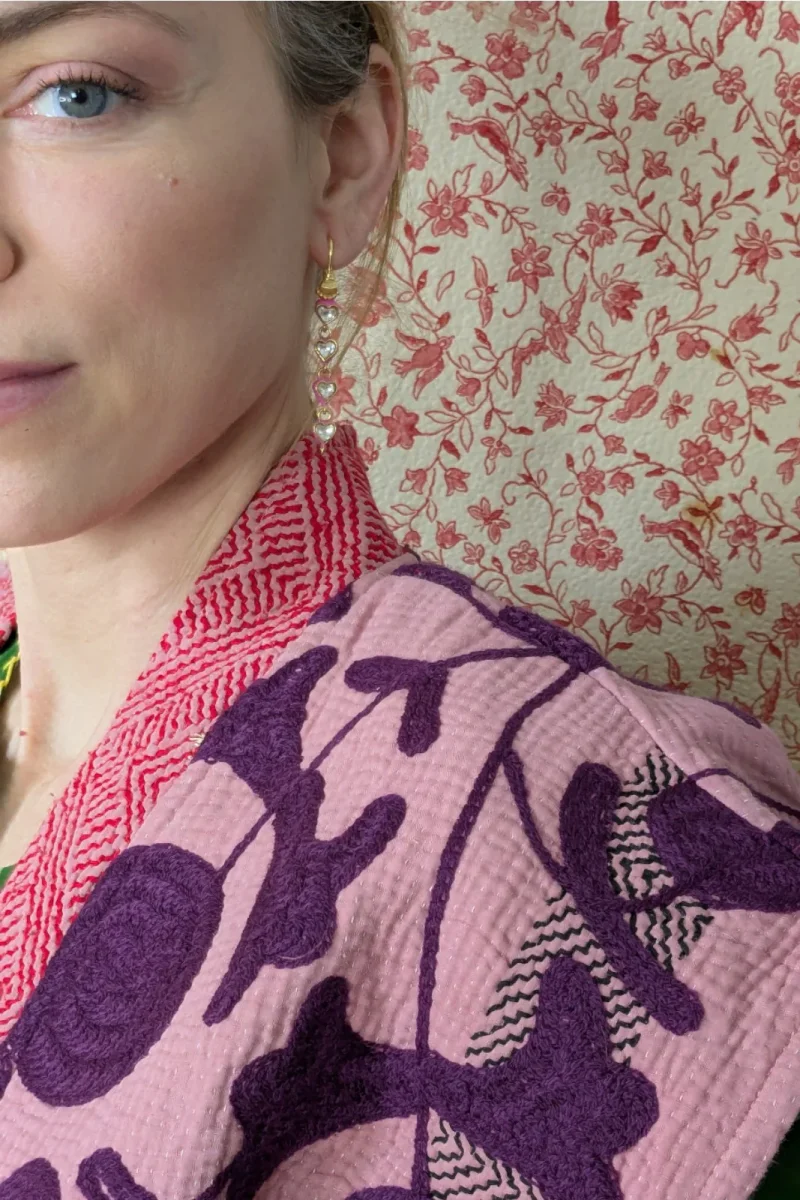 Gilet Kantha Brodé – Image 8