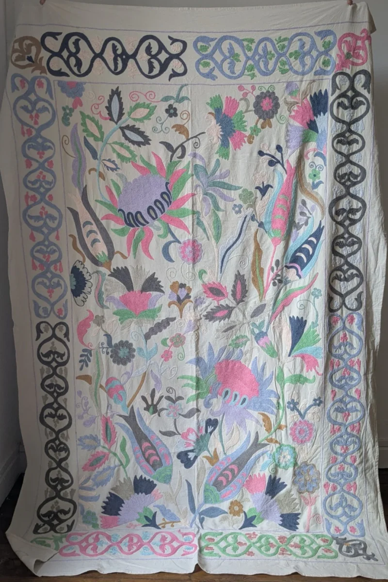 Jeté de lit Suzani – Image 8